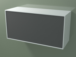 Kiste (8AUDCA03, Gletscherweiß C01, HPL P05, L 96, P 36, H 48 cm)