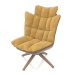 3d model Husk style armchair (yellow) - preview
