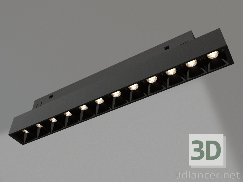 modèle 3D Lampe MAG-ORIENT-LASER-L235-8W Day4000 (BK, 24 degrés, 48V) - preview