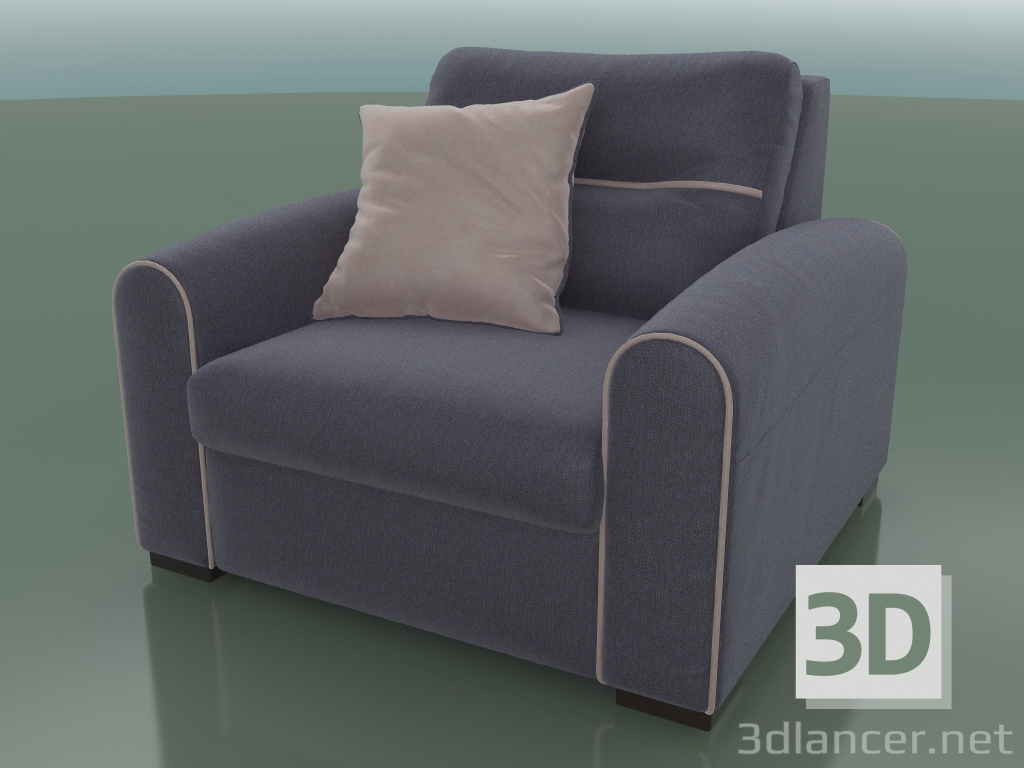 3D Modell Sessel Sky mit klappbarem Schlafmechanismus (1070 x 1100 x 890, 107SK-110-AA) - Vorschau