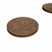 3 डी मॉडल यूएसएसआर 1924 के सिक्के - पूर्वावलोकन