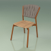 3D modeli Sandalye 220 (Metal Pas, Tik, Dolgulu Kemer Gri-Kum) - önizleme