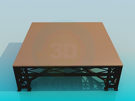 3d модель Журнальний столик – превью