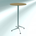 3D modeli Katlanır masa sehpası SELTZ yüksek (Ø60 H110 katlanmamış) - önizleme