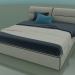 3d модель Кровать двуспальная Limura под матрас 1800 x 2000 (2040 x 2250 x 940, 204LIM-225) – превью