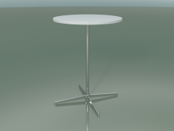Table ronde 5523, 5543 (H 105 - Ø 79 cm, Blanc, LU1)