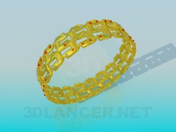 Gold plated bracelet