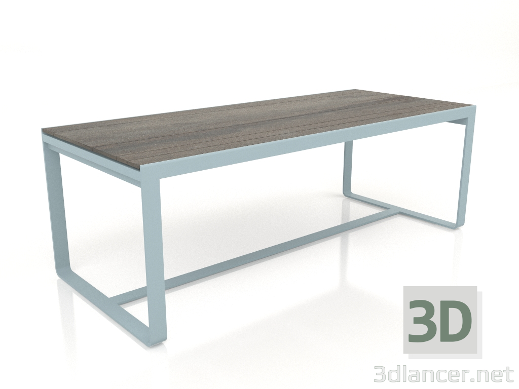3d model Dining table 210 (DEKTON Radium, Blue gray) - preview