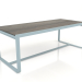 3d model Dining table 210 (DEKTON Radium, Blue gray) - preview