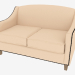 3d model Sofa 52 Rockford (Double) - preview