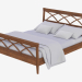 3d модель Ліжко двоспальне (cr 31) – превью
