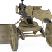 3D Modell Maxim-Maschinengewehr - Vorschau
