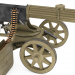 3d модель пулемет Максим – превью