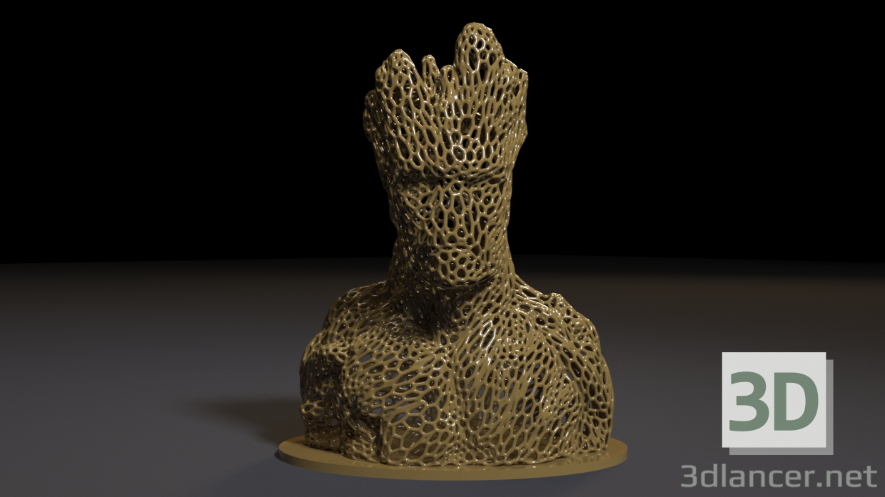 3D Groot modeli satın - render