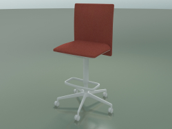 Stool 6505 (5 wheels, with removable upholstery, V12)