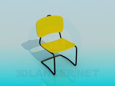 3d модель Офісний стілець – превью