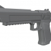 modello 3D pistola deagle - anteprima