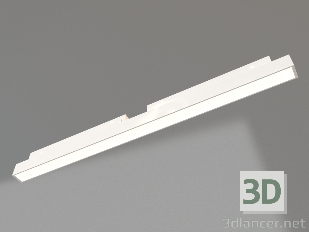 modello 3D Lampada MAG-ORIENT-FLAT-L465-16W Warm3000 (BIANCO, 80°, 48V, DALI) - anteprima