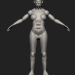 3D modeli Kız - önizleme
