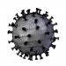 3d Angry coronavirus model buy - render