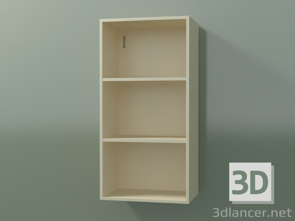 3d model Wall tall cabinet (8DUBBC01, Bone C39, L 36, P 24, H 72 cm) - preview