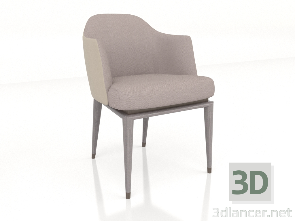 3D modeli Sandalye (B122) - önizleme