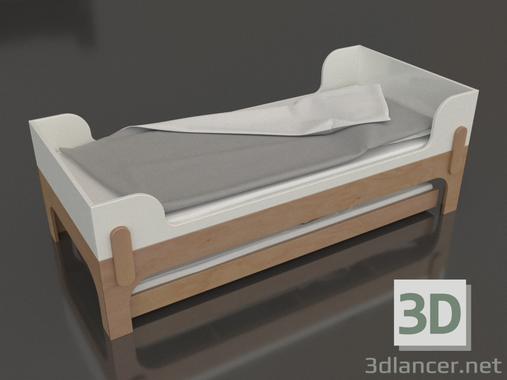 3D Modell Bett TUNE Z (BHTZA1) - Vorschau