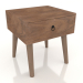 3d model Bedside table Polly (walnut) - preview
