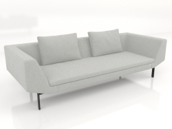 3-Sitzer-Sofa (Metallbeine)