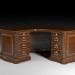 3d model Classic corner table - preview