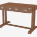 3d model Writing desk in ship style - preview
