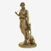 3D Modell Eine Bronze-Skulptur von Diana - Vorschau