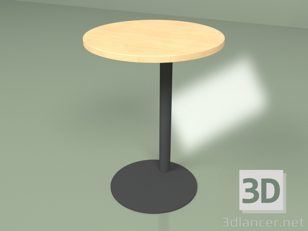 3d модель Кавовий стіл круглий – превью