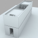 Azuma House de Tadao Ando 3D modelo Compro - render