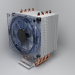 3d CPU cooling - CPU cooling model buy - render