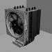 modello 3D di Raffreddamento CPU - Raffreddamento CPU comprare - rendering