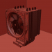 Enfriamiento de CPU - enfriamiento de CPU 3D modelo Compro - render