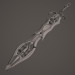 3d Fantasy/sword sword_2 fentezi_2 model buy - render