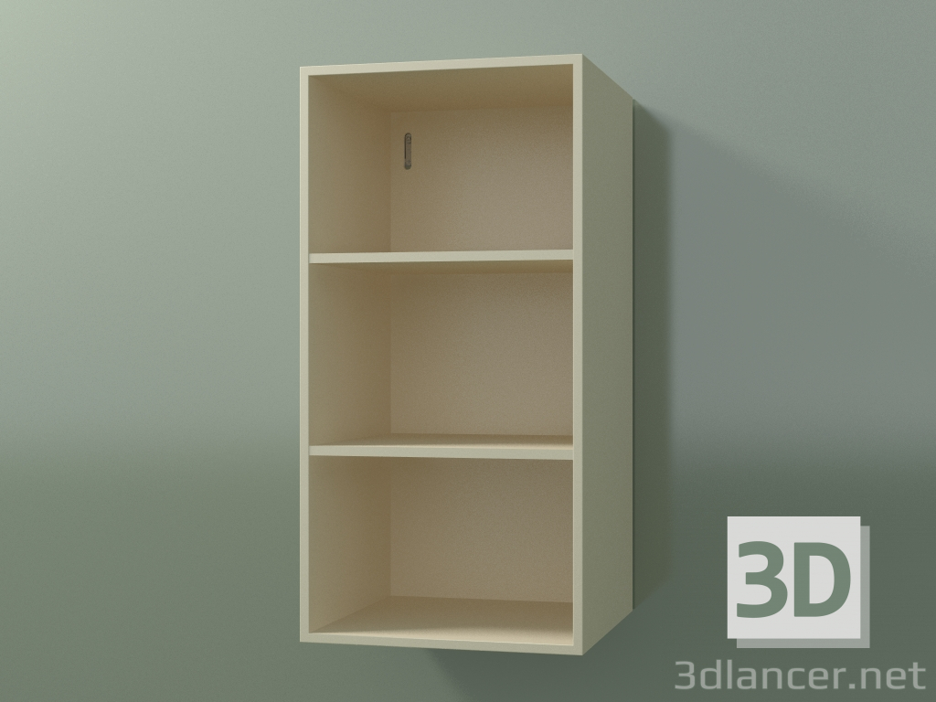 3d model Wall tall cabinet (8DUBBD01, Bone C39, L 36, P 36, H 72 cm) - preview