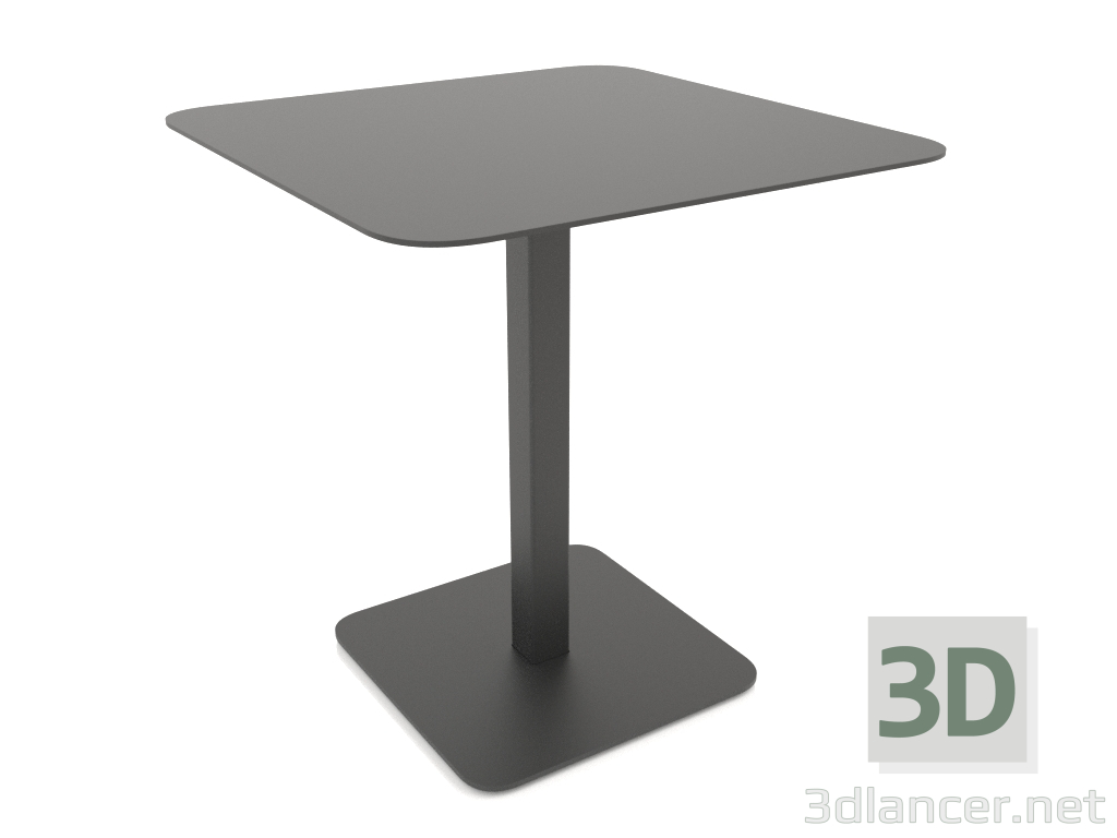 modello 3D Tavolo grande MONO quadrato (70x70x75) - anteprima