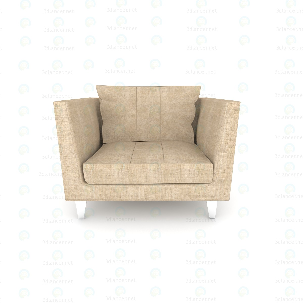 3d Chair for the living room model buy - render