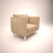 modello 3D di Sedia per Il vivere camera comprare - rendering