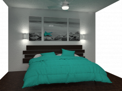 Camera da letto semplice