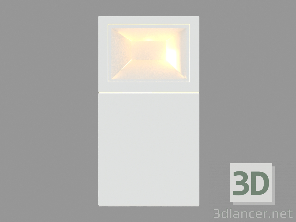 modello 3D Lampada a colonna MEGACUBIKS 4 WINDOWS 45 cm (S5371) - anteprima