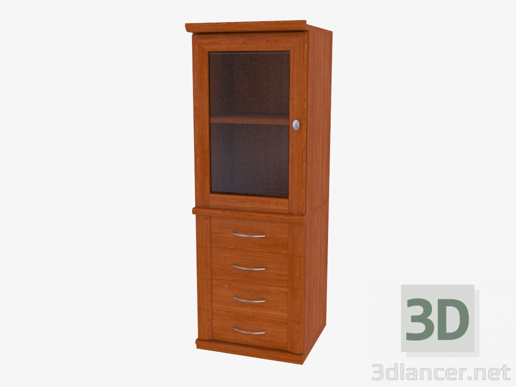 3d model Cabinet narrow (9709-33) - preview