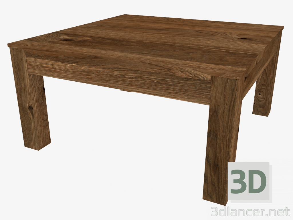 3 डी मॉडल कॉफी टेबल बड़ा (90 x 45 x 90 सेमी) - पूर्वावलोकन