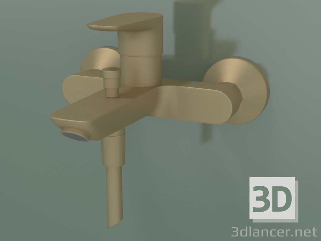 modello 3D Miscelatore monocomando vasca (71740140) - anteprima