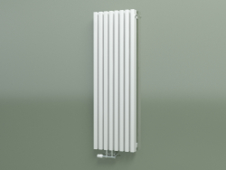 Vertical radiator RETTA (8 sections 1200 mm 60x30, white glossy)