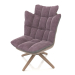 3D Modell Sessel im Husk-Stil (lila) - Vorschau
