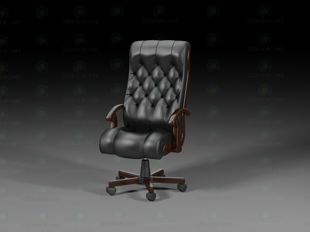 3 डी मॉडल निदेशक की कुर्सी - पूर्वावलोकन